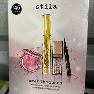 Stila Meet the Icons Lip and Eye Set - Gold and Pink